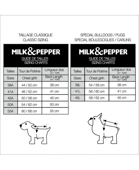 Milk & Pepper Hans Bulldog Down Jacket