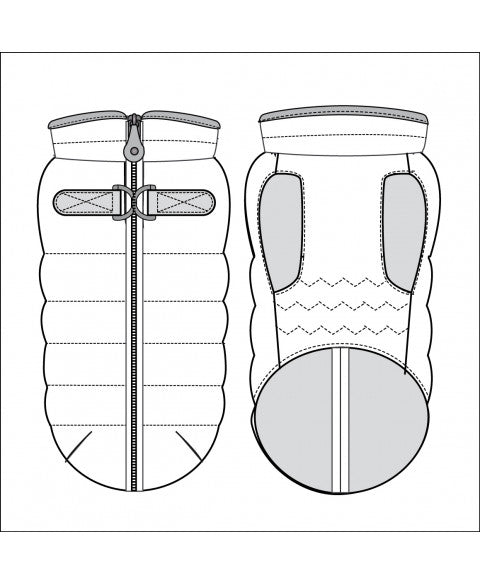 Milk & Pepper Faustine Harness Down Jacket