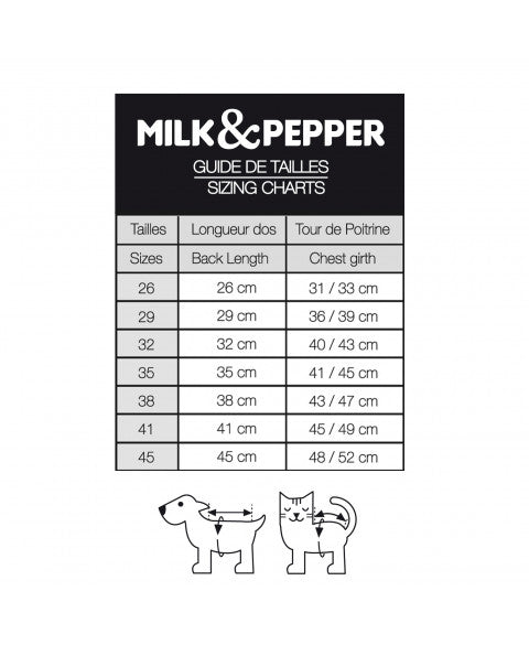 Milk & Pepper Doudoune Harnais Louison