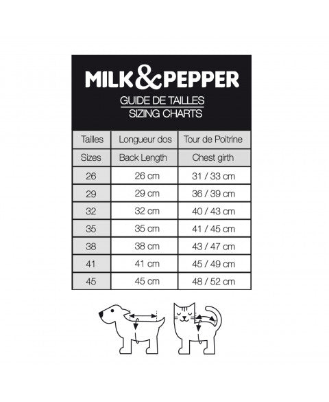 Milk & Pepper Hundejacke Tissia Down Jacket